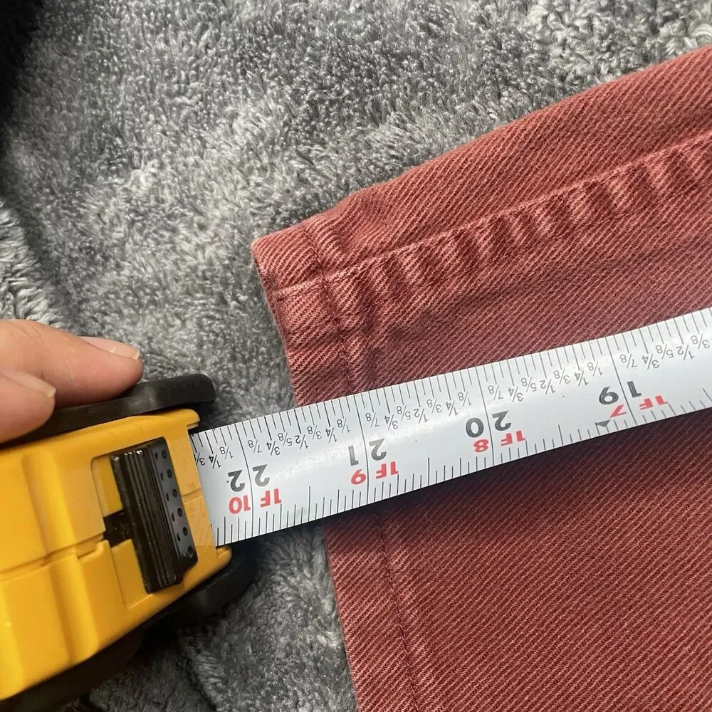 Vtg Wrangler 80s/90s 4 Slim Red Rust Jeans 928L88R Denim Made In USA 3T-4T